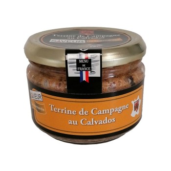 Terrine de Campagne au Calvados "Menu de France" - Conserverie Stéphan