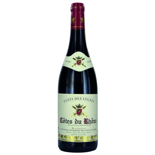 Vin Côtes-du-Rhône Rouge Clef des Legats 2019