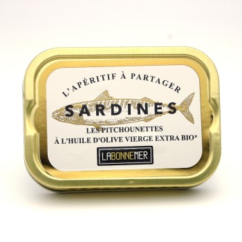 Petites Sardines Huile d'Olive Bio¹