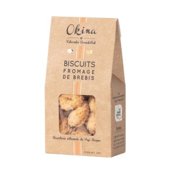 Biscuits au Fromage de Brebis AOP Ossau-Iraty