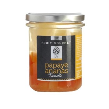 Ananas Papaye au Sirop Vanillé