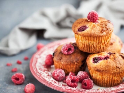 Recette muffin confiture fruits rouges